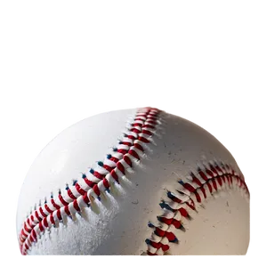 Shadowed Baseball Seams Illustration Png 06282024 PNG Image