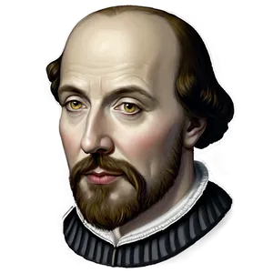 Shakespeare Portrait Png 77 PNG Image