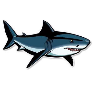 Shark Cartoon B PNG Image