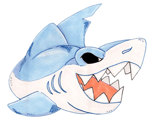 Shark Tooth - Great White Shark PNG image with transparent background