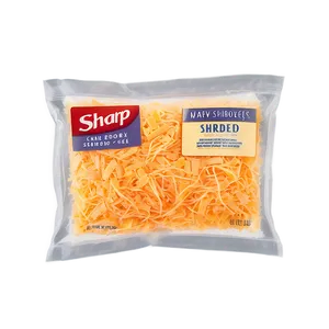 Sharp Cheddar Shredded Cheese Png Nae25 PNG Image