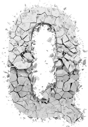 Particle Rock Font - Rock Particles Png, Transparent Png PNG with transparent background