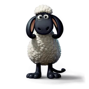 Shaun The Sheep Cartoon Character Png Iwa PNG Image