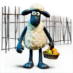 Shaun The Sheep Standing Alone Png 06242024 PNG Image