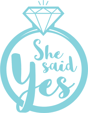 She Said Yes Png, Transparent Png PNG image with transparent background