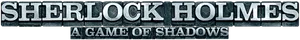 Sherlock Holmes Gameof Shadows Title PNG Image