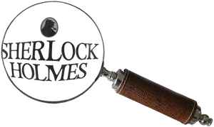 Sherlock Holmes Magnifying Glass PNG Image