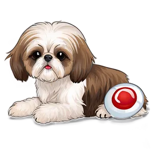 Shih Tzu At The Beach Png Lfk71 PNG Image