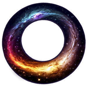 Shimmer Space Galaxy PNG qcv PNG with transparent background