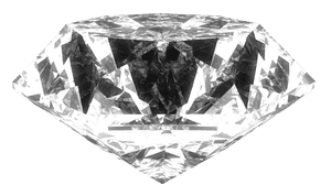 Shimmering Diamond Graphic PNG image with transparent background