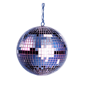 Shimmering Disco Ball PNG image with transparent background
