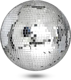 Shimmering Disco Ball PNG Image