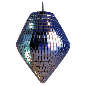 Shimmering Disco Ball PNG image with transparent background
