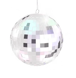 Shimmering Disco Ball Illustration PNG Image