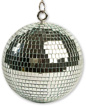 Shimmering Disco Ball PNG Image