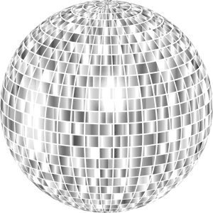 Shimmering Disco Ball PNG Image