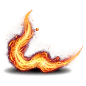 Shimmering Fire Sparks Png Oat PNG Image