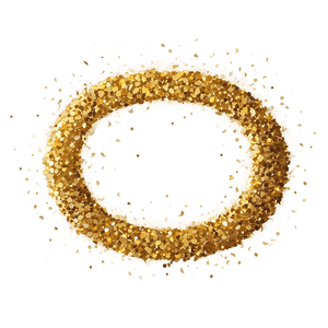 Shimmering Gold Glitter PNG 6 PNG image with transparent background