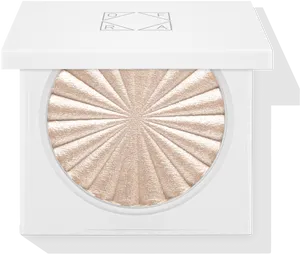 Shimmering Highlighter Compact Cosmetic PNG Image