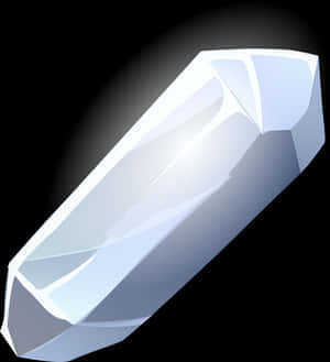 Shimmering Quartz Crystal Illustration PNG image with transparent background