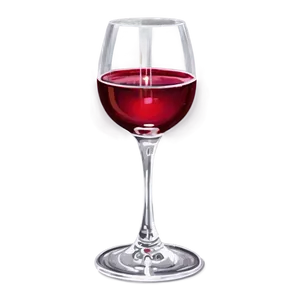 Shimmering Red Wine Glass Png Lmq24 PNG Image