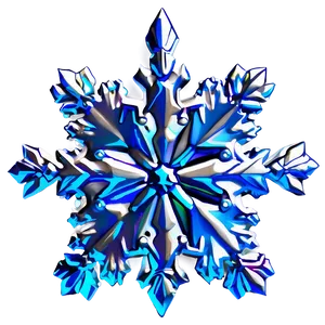 Shimmering Snowflake Emblem Png Wrk PNG Image