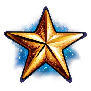 Shimmering Star Sparkle Png Etx PNG Image