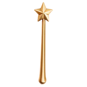 Shimmering Star Wand Png Akv30 PNG Image