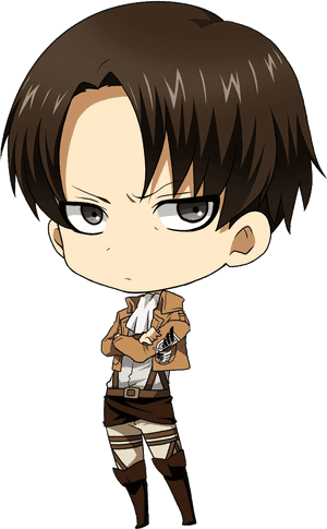 Shingeki No Kyojin Levi Ackerman Chibi, HD Png Download PNG image with transparent background