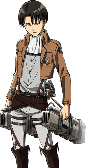 Shingeki No Kyojin Transparent Official Art Images - Levi Ackerman Official Art PNG image with transparent background