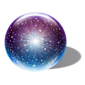 Shining Crystal Ball Png Ync PNG Image