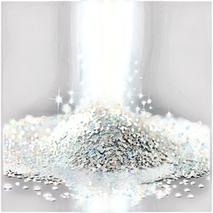 Shining Silver Glitter Png 85 PNG Image