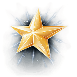 Shining Star Vector Illustration PNG fnd PNG