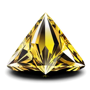 Shining Yellow Diamond Graphic Png 14 PNG Image