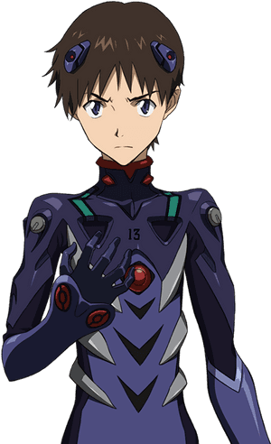 Shinji Ikari, Eva Pilot 13, Plugsuit, Khara, Takeshi - Shinji Ikari Evangelion 3.0, HD Png Download PNG image with transparent background