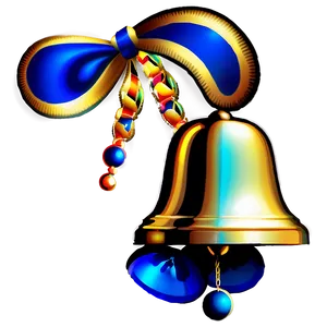 Shiny Bell Decoration Png 06212024 PNG Image