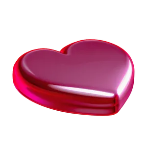 Shiny Candy Heart Png Eou PNG Image