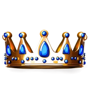 Shiny Cartoon Crown Png Tsc PNG Image