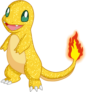 Shiny Charmander Charmander, Clip Art, Illustrations - Charmander Shiny Transparent, HD Png Download PNG
