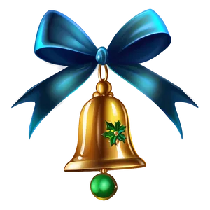 Shiny Christmas Bell Png Fsa PNG Image