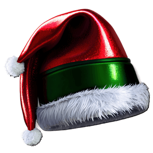 Shiny Christmas Hat PNG 04292024 PNG