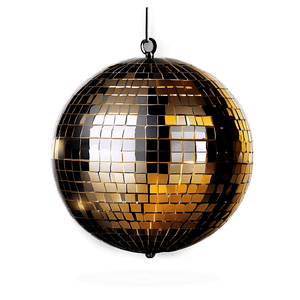 Shiny Disco Ball Reflection PNG image with transparent background