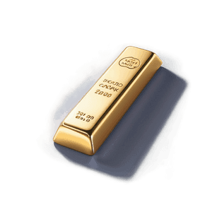 Shiny Gold Bar PNG 05032024 PNG image with transparent background
