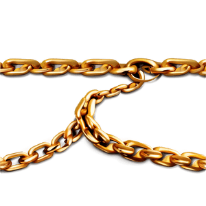 Shiny Gold Chain PNG ncl PNG image with transparent background