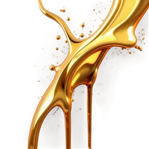 Shiny Gold Paint Splash Png 91 PNG Image