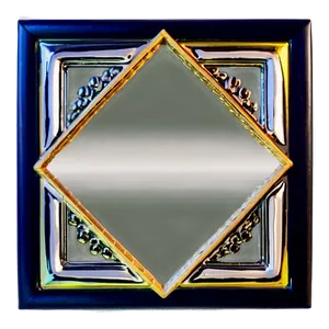 Shiny Gold Square Frame Png Dev PNG Image