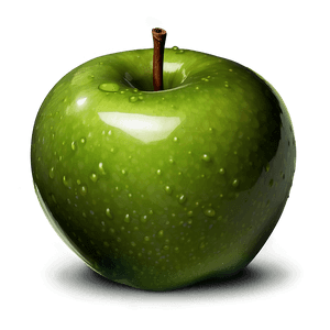 Shiny Green Apple PNG 82 PNG image with transparent background