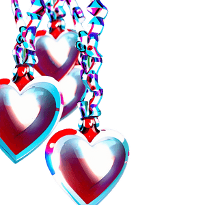 Shiny Heart Decoration PNG kan PNG