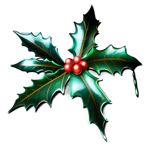 Shiny Holly PNG 05252024 PNG
