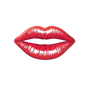 Shiny Kissy Lips Png Oek PNG Image